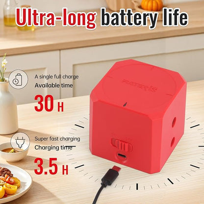 Electric Mouse Trap - Powerful Electronic Rat Trap Zapper for Indoor & Outdoor Use, Rat Traps with Dual-Channel,Reusable Automatic Rodent Killer with Smart Sensor for Mice and Rats