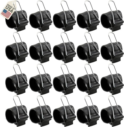 Reusable Plant Clips Made in USA – Orchid Clips, Plant Support Clips & Cord Clips – Heavy-Duty, Weather-Resistant & Durable – Secure Stems, Vines, Wires, Cables, Tomato Plants– Indoor & Outdoor