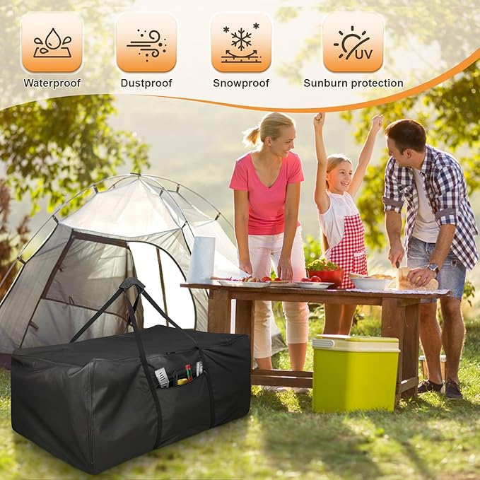 Kingling Universal Grill Carry Bag Fits for Blackstone 1860 Gas Grill & GD4002T Grill Heavy-Duty Carrying Storage Bag Grill Covers for Portable Propane Tabletop Grills BBQ Cover - 42"L x 25"W x 15"H