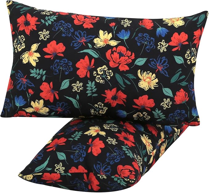 idee-home Outdoor Pillows with Inserts Included, Patio Outside Lumbar Pillows Waterproof Set of 2, 12 x 20 inch