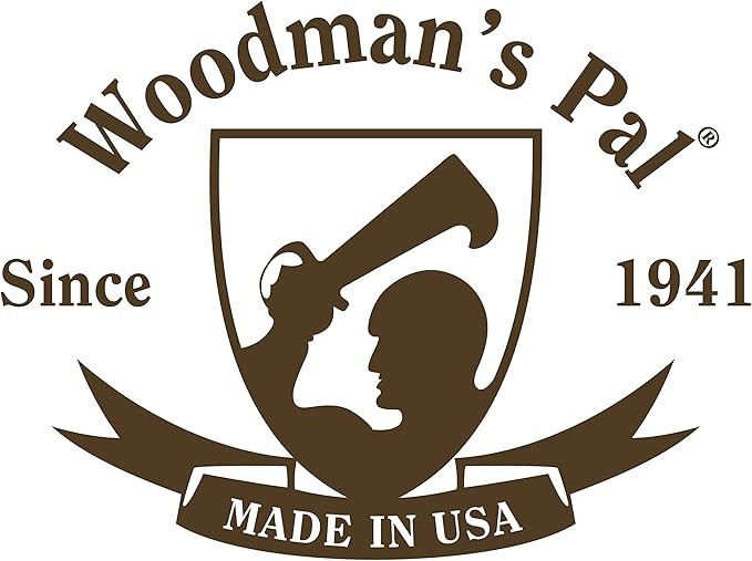 Woodmans Pal - Multi-Use Axe Machete with Sheath - Survival Machete Ideal for Camping, Fishing, Hunting, Bushcraft - Perfect Brush Axe for Surveying… (Wood Handle)