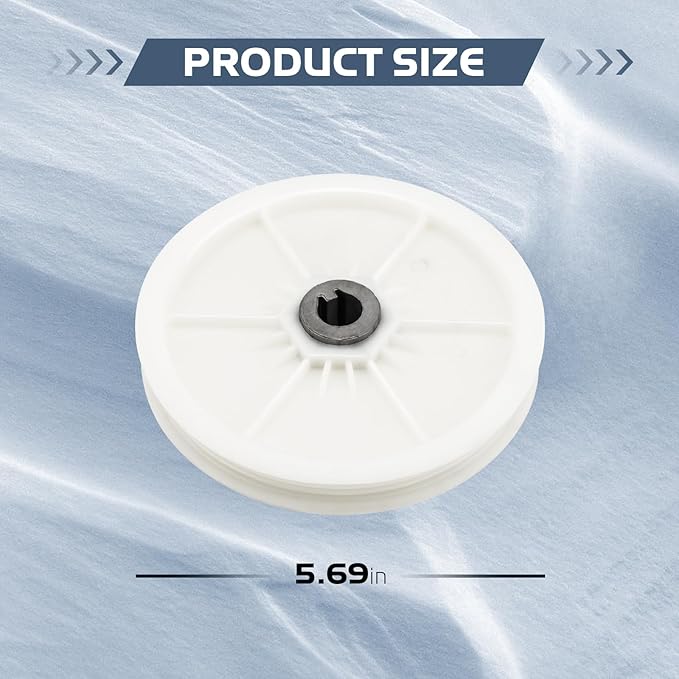 121-6624 Snow Blower Pulley Replacement for Toro Quick Clear/Power Clear 721 & CCR 6053 Snowthrower 38563,38568,38741,38742,38743,38744,38751,Power Clear 721 E Snowblower Parts