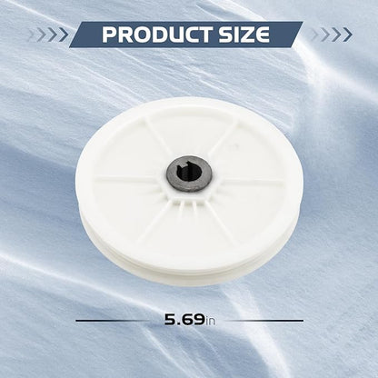 121-6624 Snow Blower Pulley Replacement for Toro Quick Clear/Power Clear 721 & CCR 6053 Snowthrower 38563,38568,38741,38742,38743,38744,38751,Power Clear 721 E Snowblower Parts