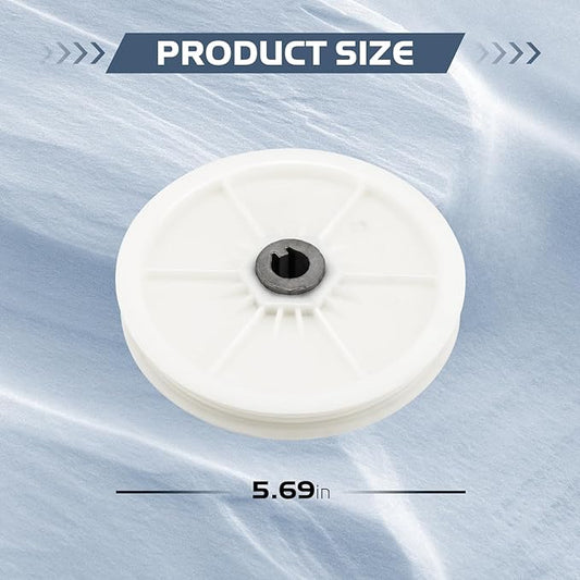 121-6624 Snow Blower Pulley Replacement for Toro Quick Clear/Power Clear 721 & CCR 6053 Snowthrower 38563,38568,38741,38742,38743,38744,38751,Power Clear 721 E Snowblower Parts