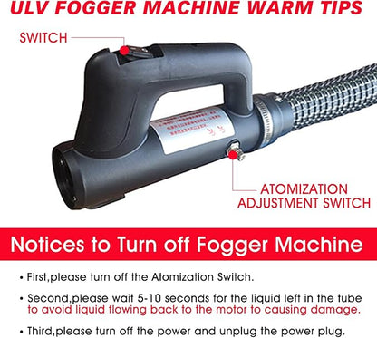 SWANSOFT 7L(1.85 Gallon) ULV Fogger Machine, Electric Atomizer Sprayer, Portable Foggers Machine for Home Indoor