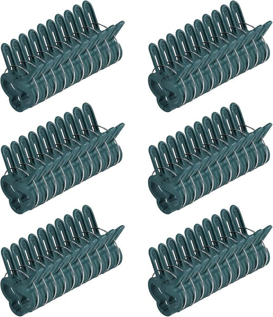 Plant Clips for Climbing Plants, Tomato Clips and Garden Clips for Vine Support, Plant Support Clips for Tomatoes and Garden use(Green, 60 Big)
