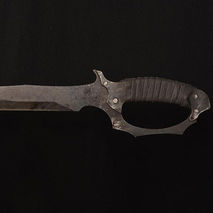SV Handmade cast Manganese Steel Chopping Blade Sword, Full Tang, Outdoor, Hunting, Camping, Hiking, Survival, with Protective Cover, Multiple Styles to Choose from