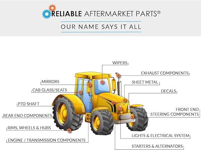 RAParts New 8" Cultivator Sweeps Fits Farmall 140 130 Super A 100 Fits Cub A B Super C