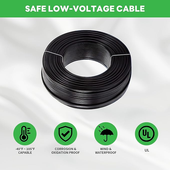 LED Well Light Kit, 6 Pack Low Voltage In Ground Landscape Lights and 100W Transformer and 100FT Cable and 30 Wire Connectors, 12V IP67 Waterproof, Aluminum for Patio Pathway Lawn