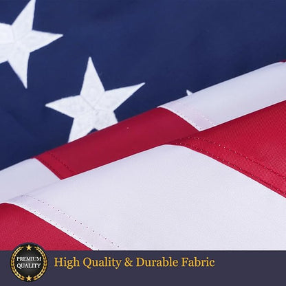 Homissor Betsy Ross Flag 2x3 Feet Embroidered 13 Star American Flags for 250th Anniversary Heavy Duty Outdoor Colonies Banner for Outside