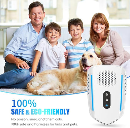 6 Packs Upgraded Ultrasonic Pest Repellent Indoor Insect Repeller, Mouse Repellent Ultrasonic Plug in, Pest Control with 3 Mode Switching, Repellent Rodent,Mice,Rat,Roach,Spider,Ant