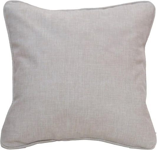East Green 22 x 22 Waterproof Outdoor Pillow with Insert, Flax Tan - Premium Olefin Outdoor Accent Pillow for Patio Furniture