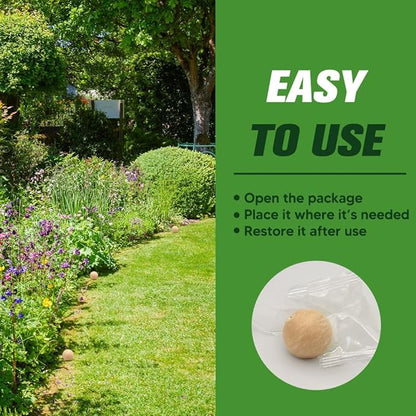 Mole Repellent Outdoor,Vole Repellent for Lawn,Yard,Pet and People Safe Gopher Repellant,Natural Ingredients Groundhog Repellent,Convenient to apply-8P