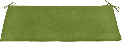 BrylaneHome Bench Cushion - 48" L x 18" W x 3" H - Patio & Outdoor - Water, Stain & Fade Resistant - Willow