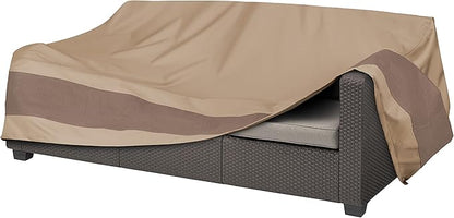 DUCKCOVERS Elegant Waterproof 79 Inch Patio Sofa Cover, Patio Furniture Covers