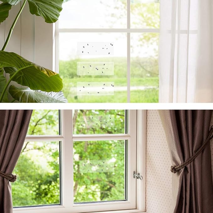 Kensizer 50-Pack Window Fly Traps