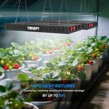 200W LED Grow Light, Plant Lights for Indoor Growing, Full Spectrum Grow Lights for Indoor Plants with Daisy Chain for 2x3 Grow Gent