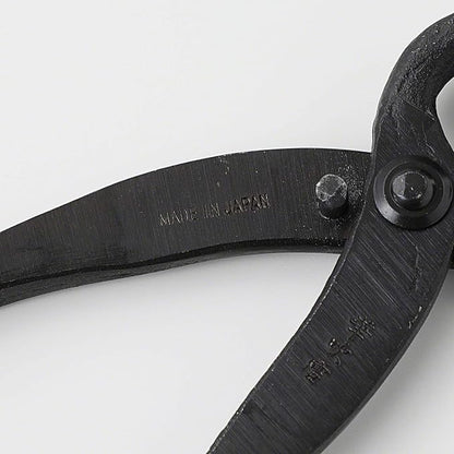 Wazakura Hand Forged Bonsai Root Cutter MADE IN JAPAN 6.7 inch (170 mm), Black Carbon Steel Bonsai Tree Cutter for Branch and Roots, Multipurpose Japanese Gardening Tools