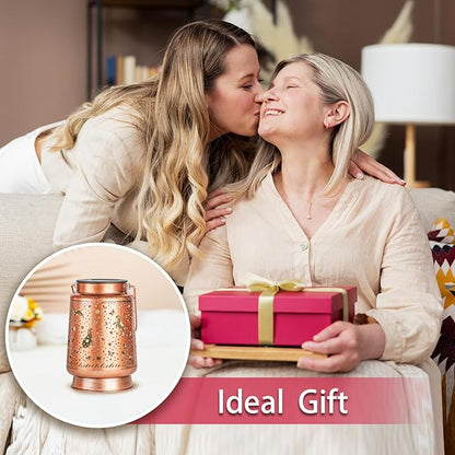 2 Pack Dog Outdoor Solar Hanging Lanterns Waterproof LED Solar Lights Metal Decorative Lanterns for Garden, Patio, Courtyard, Backyard, Yard Decor Unique Dog Gifts for Women Gardening