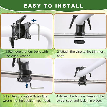 Upgraded Weedeater Handle, Weedeater Extension, Ergonomic Trimmer Handle Grip, String Trimmer, Lawn Trimmer, Extension for Trimming, Lawn Care ﻿