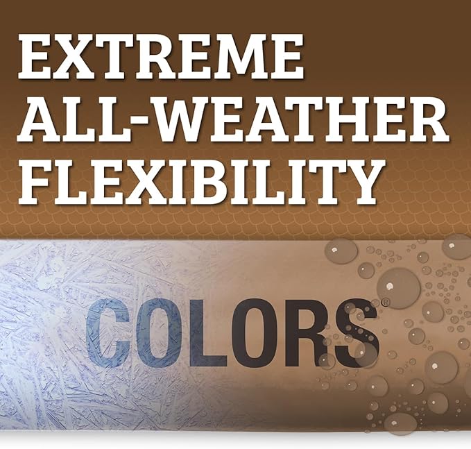 Flexzilla Colors Garden Hose 5/8 in. x 100 ft., Lightweight All-Weather Water Hose, Durable and Flexible, Leak-Free Connections, Brown Mulch
