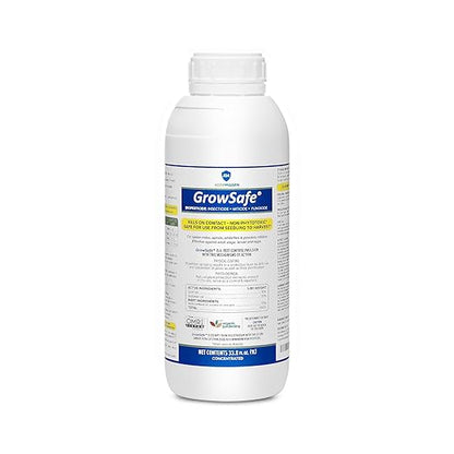 GrowSafe Bio-Pesticide, Organic and Natural Miticide, Fungicide and Insecticide (33.8 fl.oz)