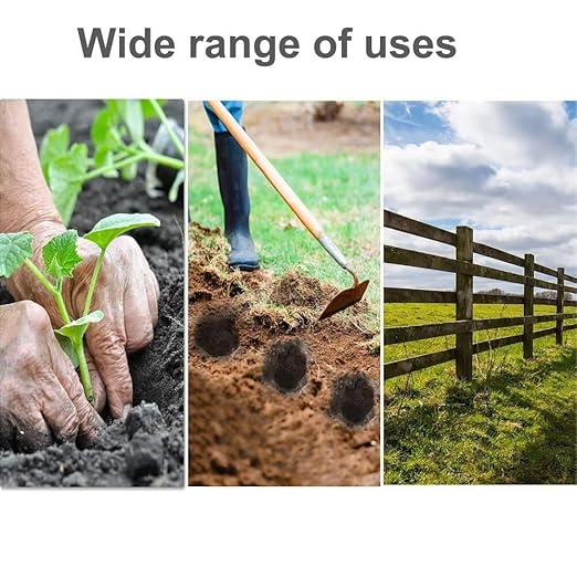 Garden Auger Post Hole Digger 1.6 x 16.5 in Long Handle Bulb Planter Tool Solid Shaft Extend Spiral Planting Auger Drill Bit for Planting Bulbs Seedlings，Digging Holes Deep Cultivating