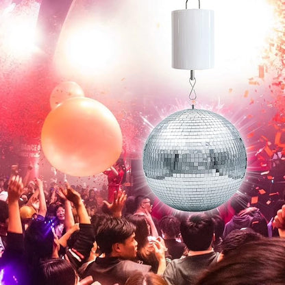 Hanging Display Motor with Remote Battery Operated 20 RPM Rotating Motor for Wind Spinner Mobile Yard Decor Hanging Ornaments Garden Sculptures-Medium Speed