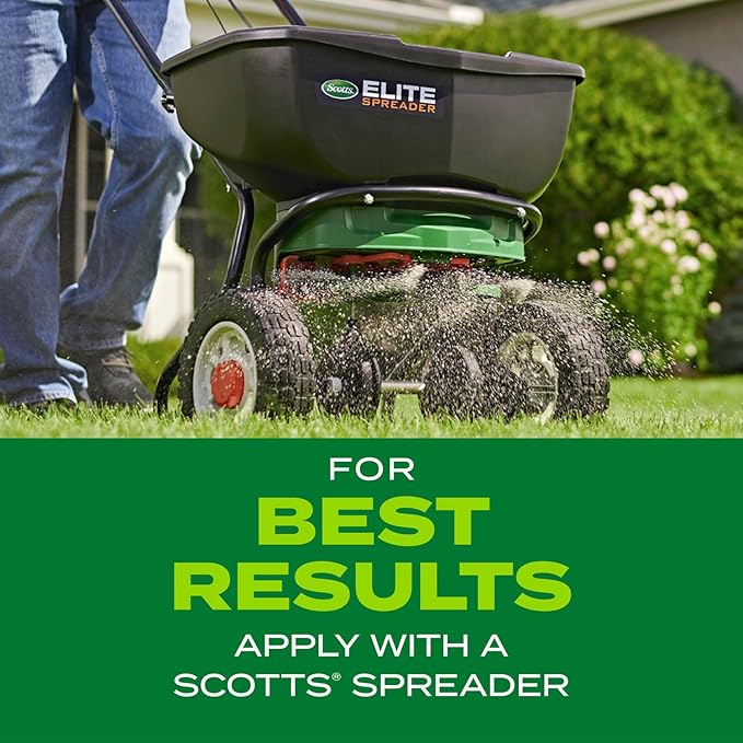 Scotts Turf Builder Rapid Grass Tall Fescue Mix, Combination Grass Seed and Fertilizer, Grows Green Grass in Just Weeks, 16 lbs.
