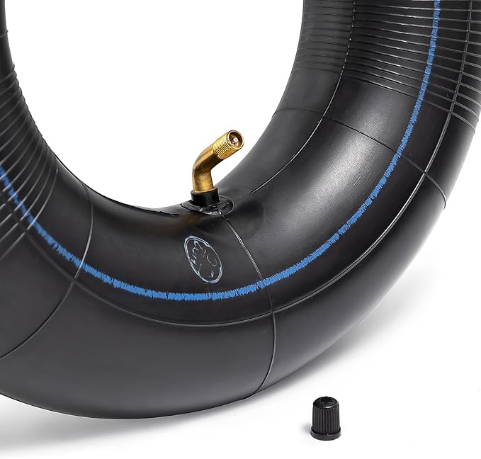 1-PC 4.10/4.00/3.50-6 (13 x 4.00-6) Replacement Inner Tube with TR87 Bent Valve Stem Compatible with Wheelbarrows, Mowers, Hand Trucks and More 3.50-6 4.00-6 4.10-6 13x4.00-6 Tire Tube