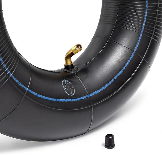 1-PC 4.10/4.00/3.50-6 (13 x 4.00-6) Replacement Inner Tube with TR87 Bent Valve Stem Compatible with Wheelbarrows, Mowers, Hand Trucks and More 3.50-6 4.00-6 4.10-6 13x4.00-6 Tire Tube