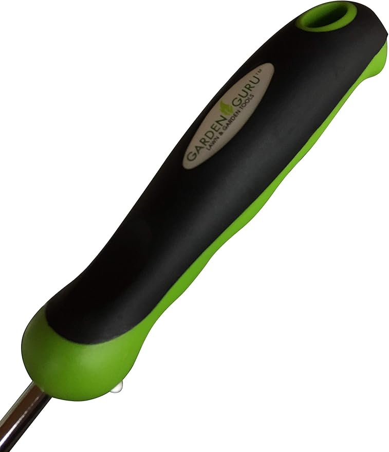 Garden Guru Dandelion Weeder Tool with Ergonomic Handle - Stainless Steel Weed Puller for Planting, Weeding, Flower and Vegetable Care in Lawn Garden Yard | Rust Resistant (Fulcrum 4 Pack)
