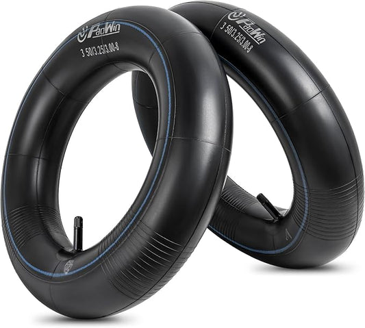 2 PCS 3.50/3.25/3.00-8 Replacement Inner Tubes with TR13 Straight Valve Stem Compatible with Wheelbarrows, Mowers, Hand Trucks and More 3.50-8 3.25-8 3.00-8 Tire Tubes