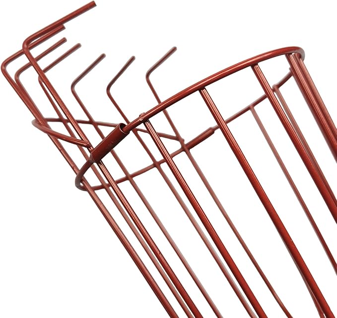 Stainless Steel Fruit Picker Basket Tool for Apple, Cherry, Berry, Orange, Blueberry, Mango, Avocado, Lemon, Peach Harvesting (Only Head)