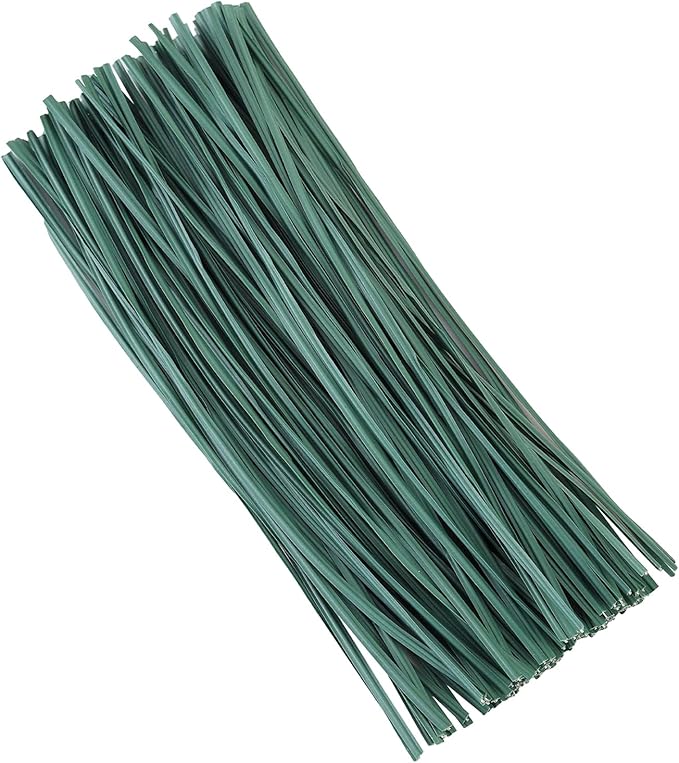 Tangyinrd 300 pcs 5 inch Blackish Green Plastic Twist Ties, Cable Ties, for Bags, Gardening Tools