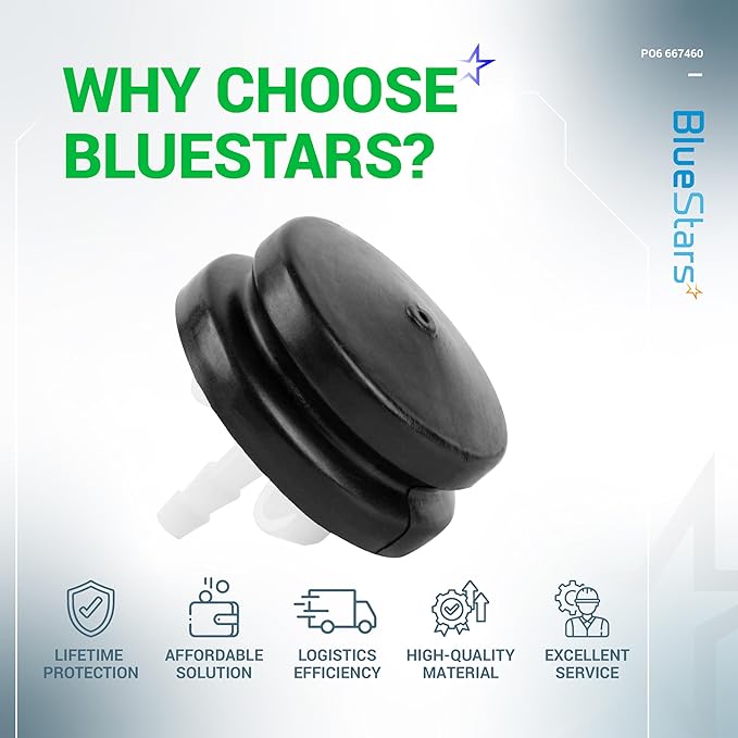 BlueStars 6 packs 66-7460 Primer Bulb - Compatible with Toro Lawn-Boy Replacement Stens 120-440 CCR-3650 CCR-1000 CCR-2000 FSL90-0071 Snowblower