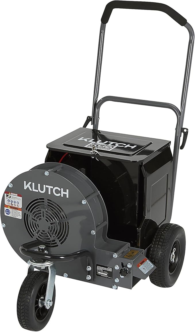 Klutch Walk-Behind Jet Leaf Blower, KLiQ 57.6V, 1271 CFM, Brushless, Battery-Powered, Bare Tool