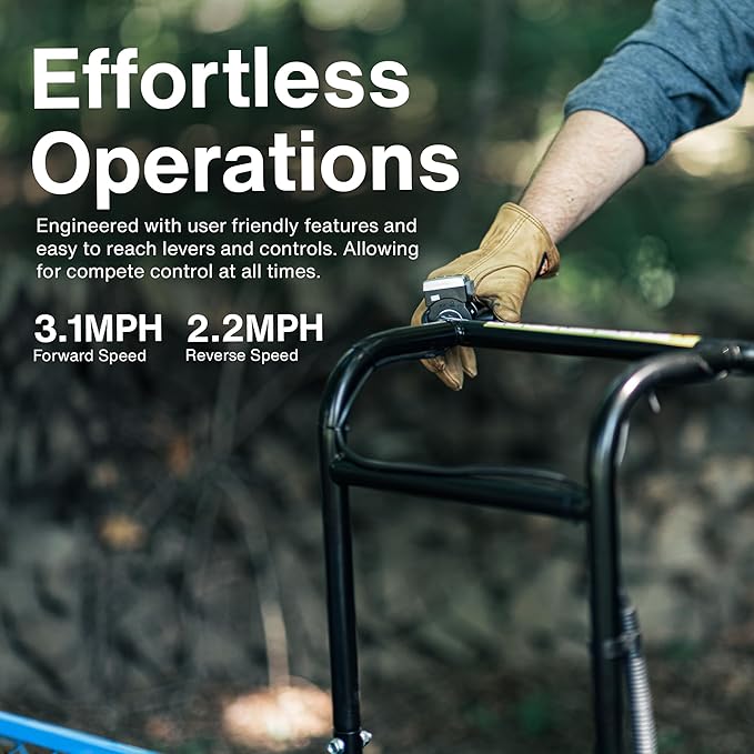 Landworks Utility Service Cart Wheelbarrow Power Wagon, Super Duty Electric 48V DC Li-Ion Battery Powered, 500 lbs Load & 1000+ lbs Hauling Capacity, Farm & Garden Dump with Modular Cargo Bed