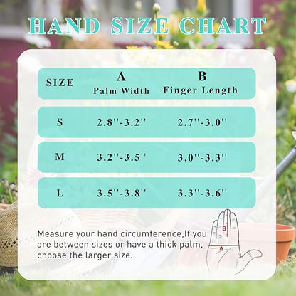 HANDLANDY Long Garden Gloves Thorn Proof for Women & Men, Rose Pruning Gauntlet Gloves, Best Protection Tool for Gardener