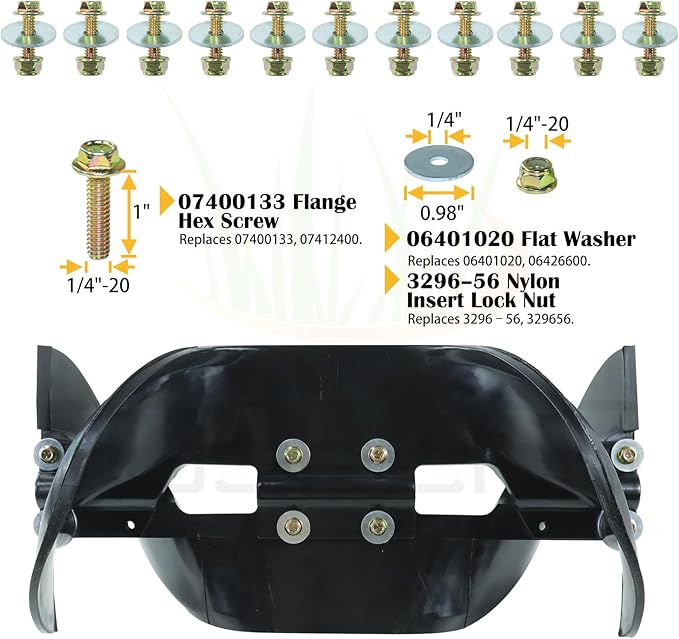 03807000 Snow Blower Auger Paddle Replaces Ariens 03807000 Auger Blade for Ariens 522 Snowblower Paddles Ariens SS522E Paddle Ariens SS322, SS322E, SS522, SS722, SS722C, 938017, 22" Snowblower