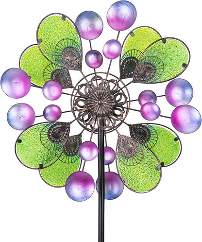 MUMTOP Wind Spinners for Yard Garden - Kinetic Yard Art Wind Spinners for Lawn Patio and Outdoor Decoration