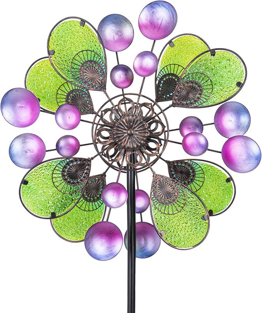 MUMTOP Wind Spinners for Yard Garden - Kinetic Yard Art Wind Spinners for Lawn Patio and Outdoor Decoration
