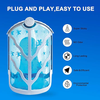 BAIMNOCM 33 Pack Refills Cartridge Compatible with Zevo Flying Insect Trap Refill M364 M364A and Max,White