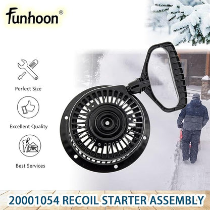 20001054 Pull Cord Recoil Starter Assembly for Ariens SNO-Tek, Compact, Classic, Deluxe, AX254 Engines, 920021, 920022, 921024, 921030 Snow Blowers