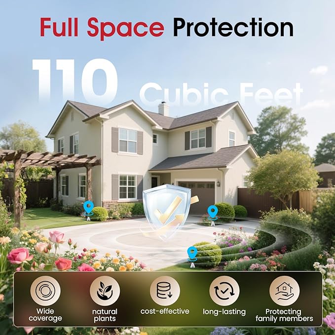 Mouse Repellent Balls 36 Pcs, Natural Peppermint Oil Rodent Deterrent for Mice, Rats & Squirrels – Safe Indoor & Outdoor Pest Control for Home, Garage, Garden, and Car