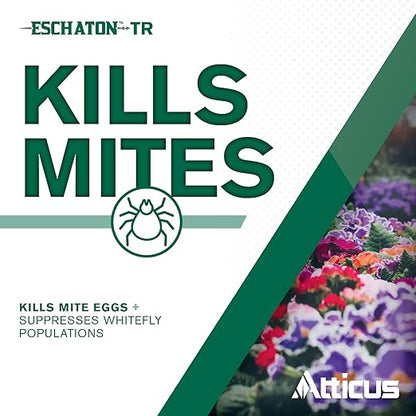 Atticus Eschaton TR Greenhouse Fogger (2oz Can) - Total Release Etoxazole Insecticide/Miticide - Kills Mites and Suppresses Whiteflies (12 Pack)