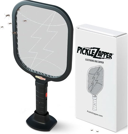 Electric Fly Swatter Racket, Mosquito Zapper Racket, Fly Zapper for Indoor and Outdoor, Flying Bug Zapper Racket, Gnat Zapper, Portable Bug Zapper Indoor Racket (Battery Powered)