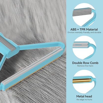 Cleaner Pro Fabric Shaver - Pet Hair Remover for Rugs, Couch, Carpet & Pet Towers (2pack)