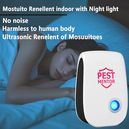 Ultrasonic Pest Control Repeller 10Pack, Indoor Repellent for Mouse, Roach, Ant, Rodent, Bugs, Mosquito, Spider Repellent for House Garage Warehouse Kitchen