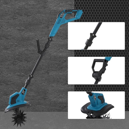 Cordless Tiller Cultivator Compatible with Makita 18V Battery(Not Included),Folding Electric Rototiller,Garden Tiller for Garden Lawn